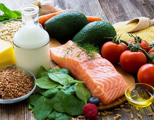 Spread of healthy foods